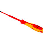 Отвёртка шлицевая 3.5x0.6x100 мм 202мм тонкая KNIPEX KN-982035SL