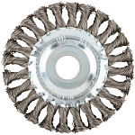 Корщетка-колесо 125x22.2мм FIT 38831