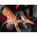 Перчатки сварщика с крагой XL коричневый/серый Jeta Safety JWK401-XL