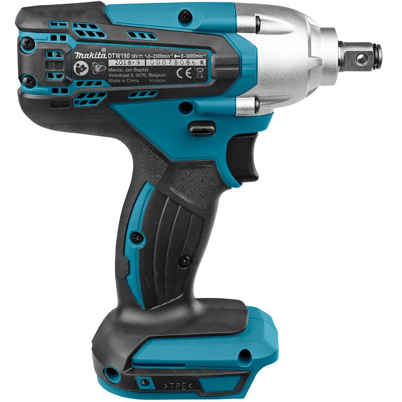 Ударный аккумуляторный гайковерт Makita 18В LXT DTW190Z