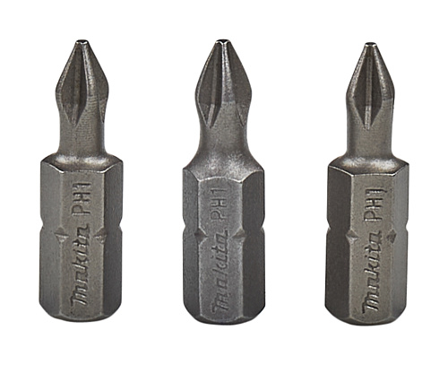 Бита Philips PH1, 25 мм, C-form 3 шт Makita B-23450 B-23450