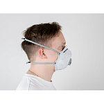 Полумаска противоаэрозольная с клапаном, углем (10шт.) Jeta Safety JM-7626