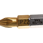 Бита сверхтвёрдая PZ 2 x 25 мм WERA WE-480222