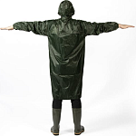 Плащ-дождевик из ПВХ хаки XXL/54-56 Jeta Safety JRC-101g-XXL