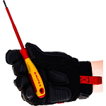 Отвёртка шлицевая 3.5x0.6x100 мм 202мм KNIPEX KN-982035