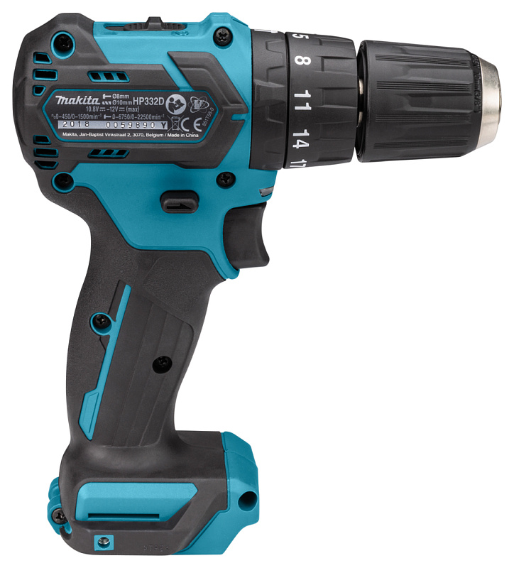 Дрель-шуруповерт 30 Нм, 12В CXT Makita HP332DWME