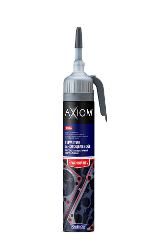 Герметик силиконовый красный AXIOM AS206