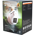 Полумаска с клапаном с регулировкой, FFP3 R D (10шт.) Jeta Safety JM-7632