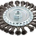 Корщетка-колесо гайка М14 125мм FIT 39123