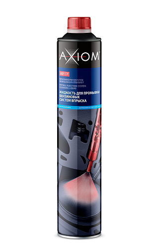 Жидкость для промывки бензиновых систем впрыска 1л AXIOM A9107