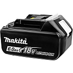 Аккумулятор 18В, 6Ач Makita Li-Ion LXT BL1860B пакет 632F69-8