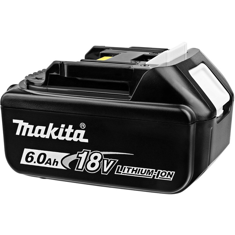 Аккумулятор 18В, 6Ач Makita Li-Ion LXT BL1860B пакет 632F69-8