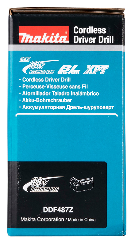 Дрель-шуруповерт 40 Нм, 18В LXT Makita DDF487Z