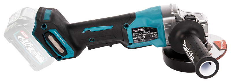 Угловая шлифовальная машина 125 мм, 40В XGT Makita GA013GZ