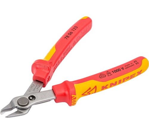 Бокорезы прецизионные 125 мм Electronic Super Knips VDE KNIPEX KN-7806125