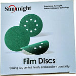 Диск шлифовальный самосцепляющийся 125(8)мм Р240 SUNMIGHT FILM L312TV 53212