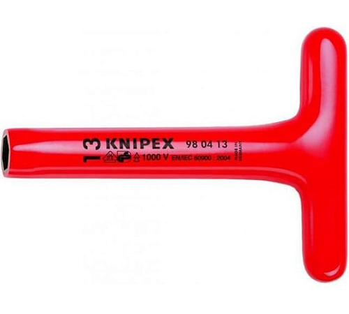 Отвёртка VDE торцевая, 19 x 200 мм, диэлектрич KNIPEX