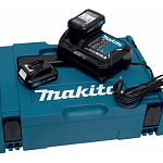 Набор 12В АКБ 1.5Ач BL1016 (2 шт.) + ЗУ DC10SB + кейс MKP1 Makita 197652-7