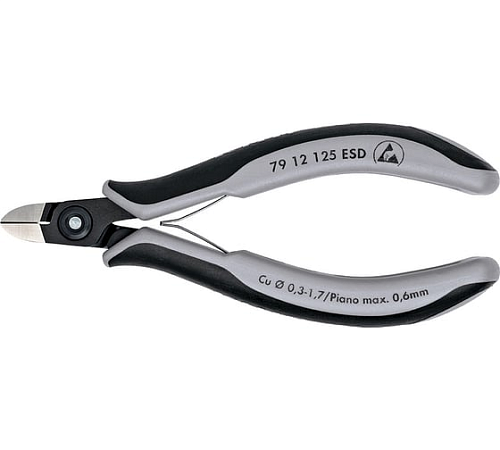 Бокорезы прецизионные 125 мм ESD KNIPEX KN-7912125ESD