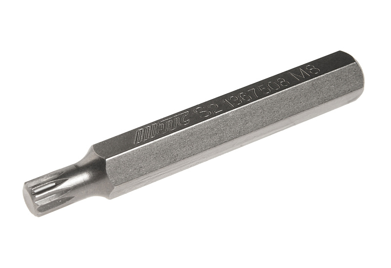 Бита JTC 10мм SPLINE М8х75мм S2 JTC-1367508