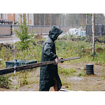 Плащ-дождевик из ПВХ хаки XXL/54-56 Jeta Safety JRC-101g-XXL
