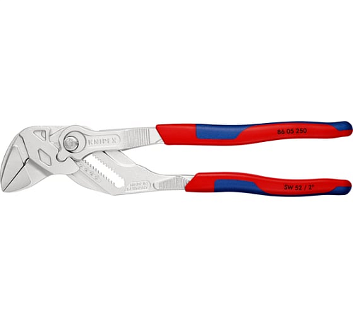 Клещи-ключ переставные 250 мм захват 52 мм SB KNIPEX KN-8605250SB