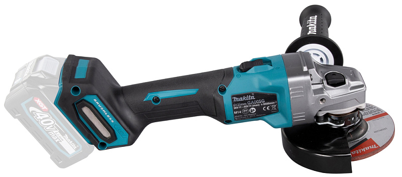 Угловая шлифовальная машина 125 мм, 40В XGT Makita GA005GZ