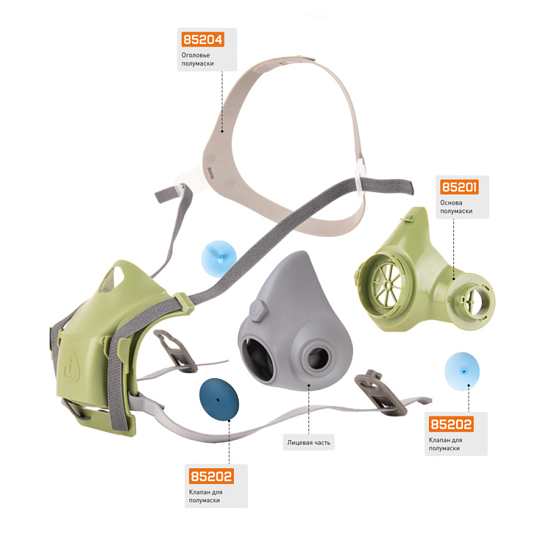 Основа полумаски 8500 Jeta Safety 85201