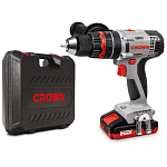 Дрель-шуруповерт 55 Нм, 20В (B3+) CROWN CT21075HMX-2 BMC