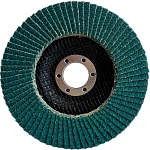 Круг лепестковый торцевой КЛТ1 125х22мм P60 БАЗ ZIRCONIUM TOP COOL ZD20XW 00-00276265