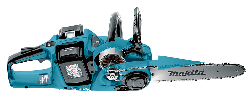 Цепная аккумуляторная пила Makita 18В LXT DUC353Z