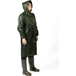 Плащ-дождевик из ПВХ хаки XXL/54-56 Jeta Safety JRC-101g-XXL