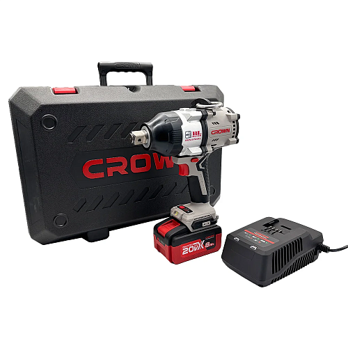Ударный аккумуляторный гайковерт CROWN 20VMax CT22056HX-8SC4 BMC
