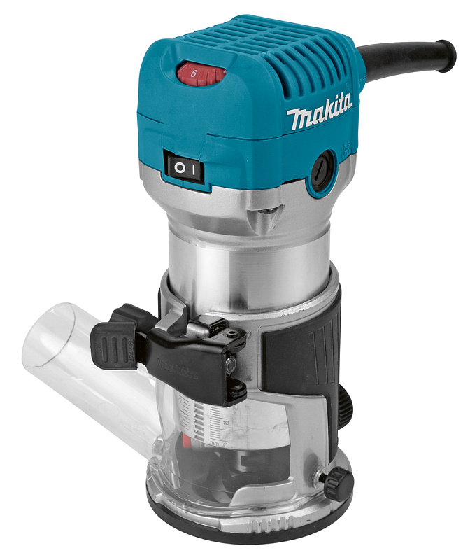 Электрический кромочный фрезер Makita RT0700CX2