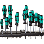 Набор отверток Kraftform Big Pack 300 14 пр, WERA WE-105630