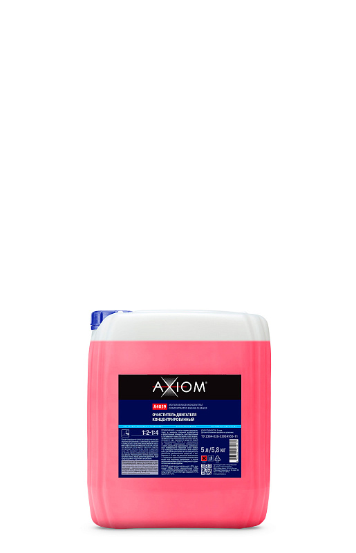 Очиститель двигателя концентрированный 5л AXIOM A4059