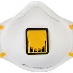 Полумаска с клапаном,с регулировкой (10шт.) Jeta Safety JM-7612