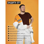 Комбинезон химзащиты со светоотраж. эл-ми XXL/54-56 Jeta Safety JPC-61-XXL