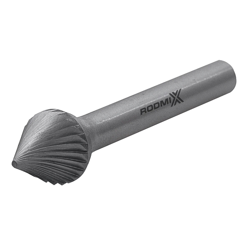 Борфреза коническая 60° J 12х10 M06 одинарная насечка RODMIX 2912100601