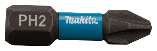 Бита Impact Black PH2, 25 мм, C-form, 2 шт Makita B-63616 B-63616