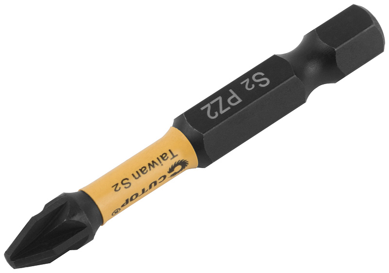 Набор торсионных бит, 2 шт. 50мм PZ2 CUTOP Profi Plus 84-493