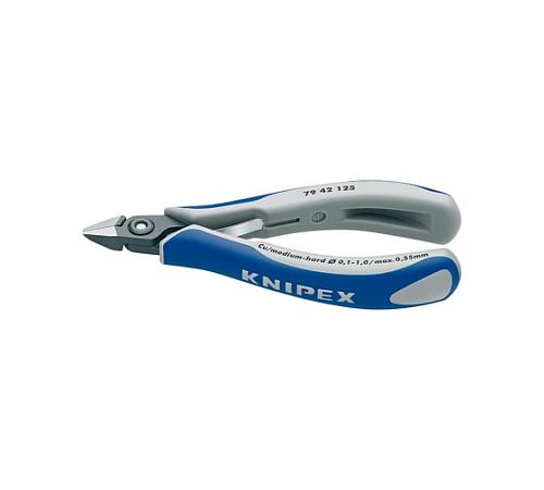 Бокорезы прецизионные 125 мм острая головка KNIPEX KN-7942125