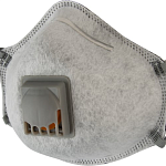 Полумаска противоаэрозольная с клапаном, углем (10шт.) Jeta Safety JM-7626
