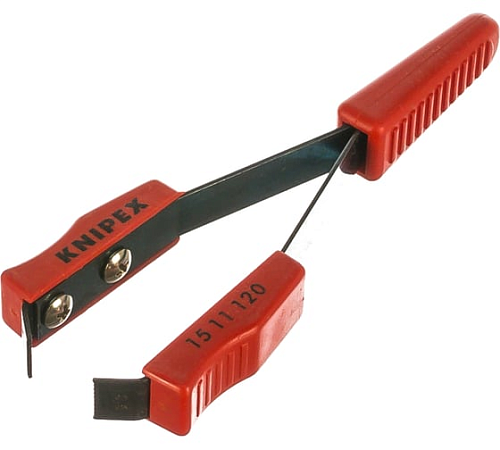 Пинцет для удаления изолирующего лака 120 мм Ø 0.6 мм KNIPEX KN-1511120