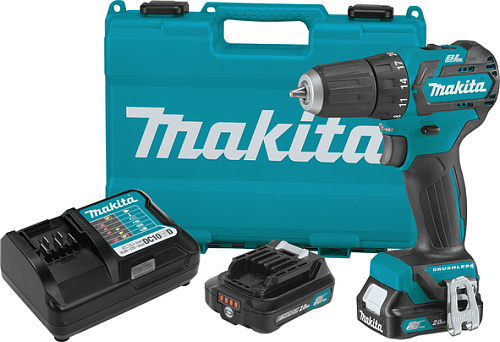 Дрель-шуруповерт 35 Нм, 12В CXT Makita DF332DWAE