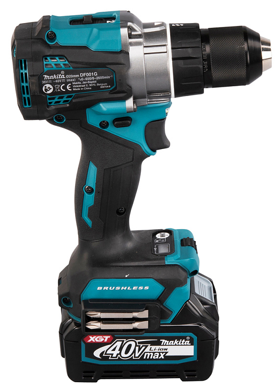 Дрель-шуруповерт 140 Нм, 40В XGT Makita DF001GD201