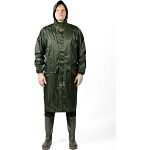 Плащ-дождевик из ПВХ хаки XXL/54-56 Jeta Safety JRC-101g-XXL