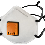 Респиратор с клапаном, с регулировкой,FFP2 R D (10шт.) Jeta Safety JM-7622
