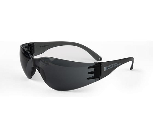 Очки защитные Eclipse с покрытием AS/AF дымчатые Jeta Safety JSG-8715S