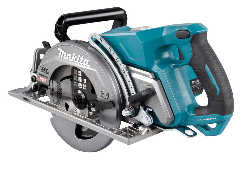 Дисковая аккумуляторная пила 185 мм, 40В XGT Makita RS001GZ